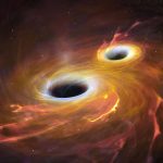 Two-Black-Holes-Collide-Merge