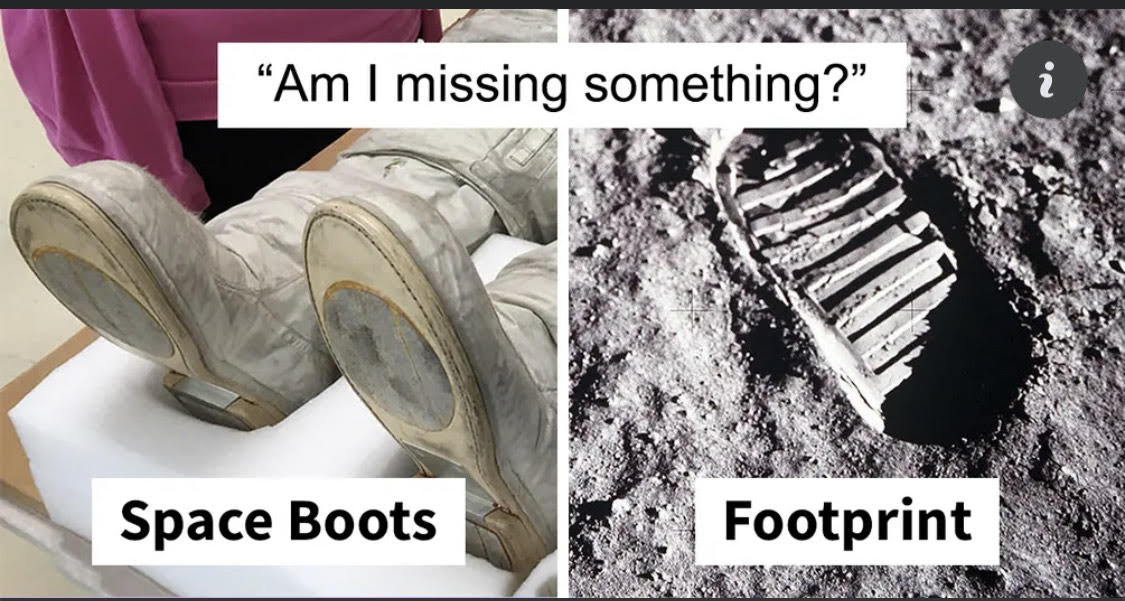 Someone Notices First Steps On The Moon Don’t Match Neil Armstrong’s ...